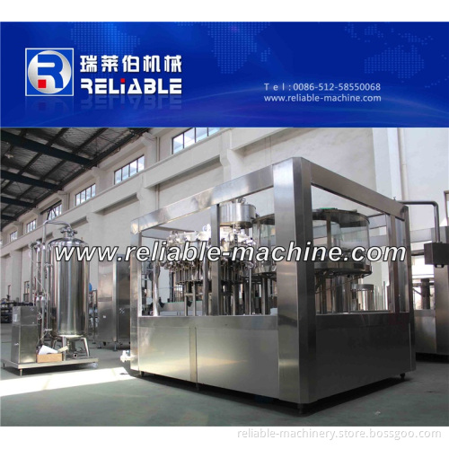 PLC Control Rinsing Filling Capping 3 in 1 Single Machine/Production Line for Sparkling Water/Carbonated Drinks (CGFD)